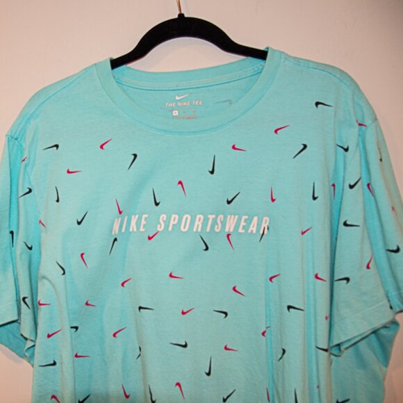 Nike Sportswear T-Shirt Mens XL Blue - Picture 1 of 2